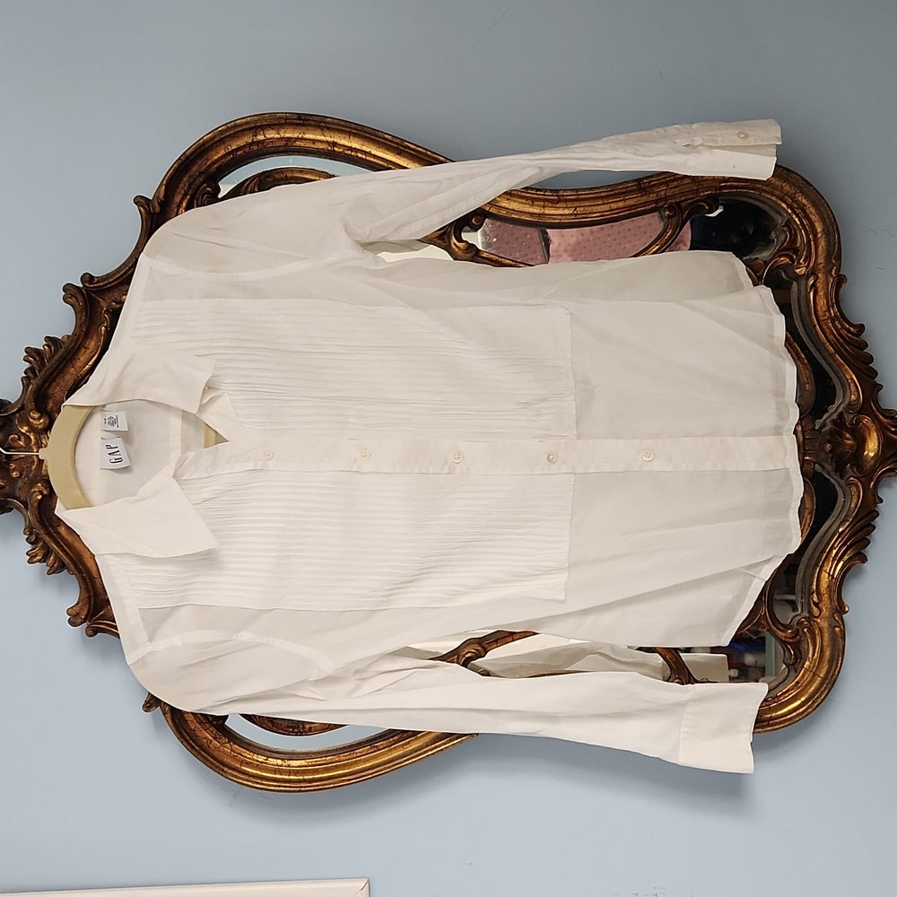 White Gap Button Down - image 1